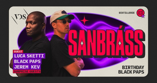 SANBRASS - BIRTHDAY BLACK PAPS