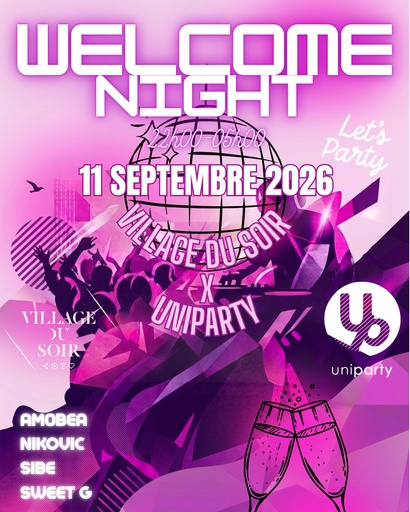 UNI PARTY WELCOME NIGHT 
